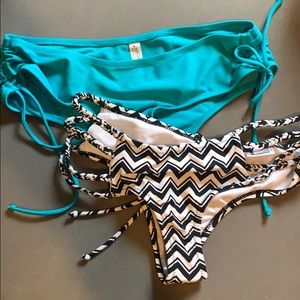 Forever young Hipster cheeky bikini bottoms